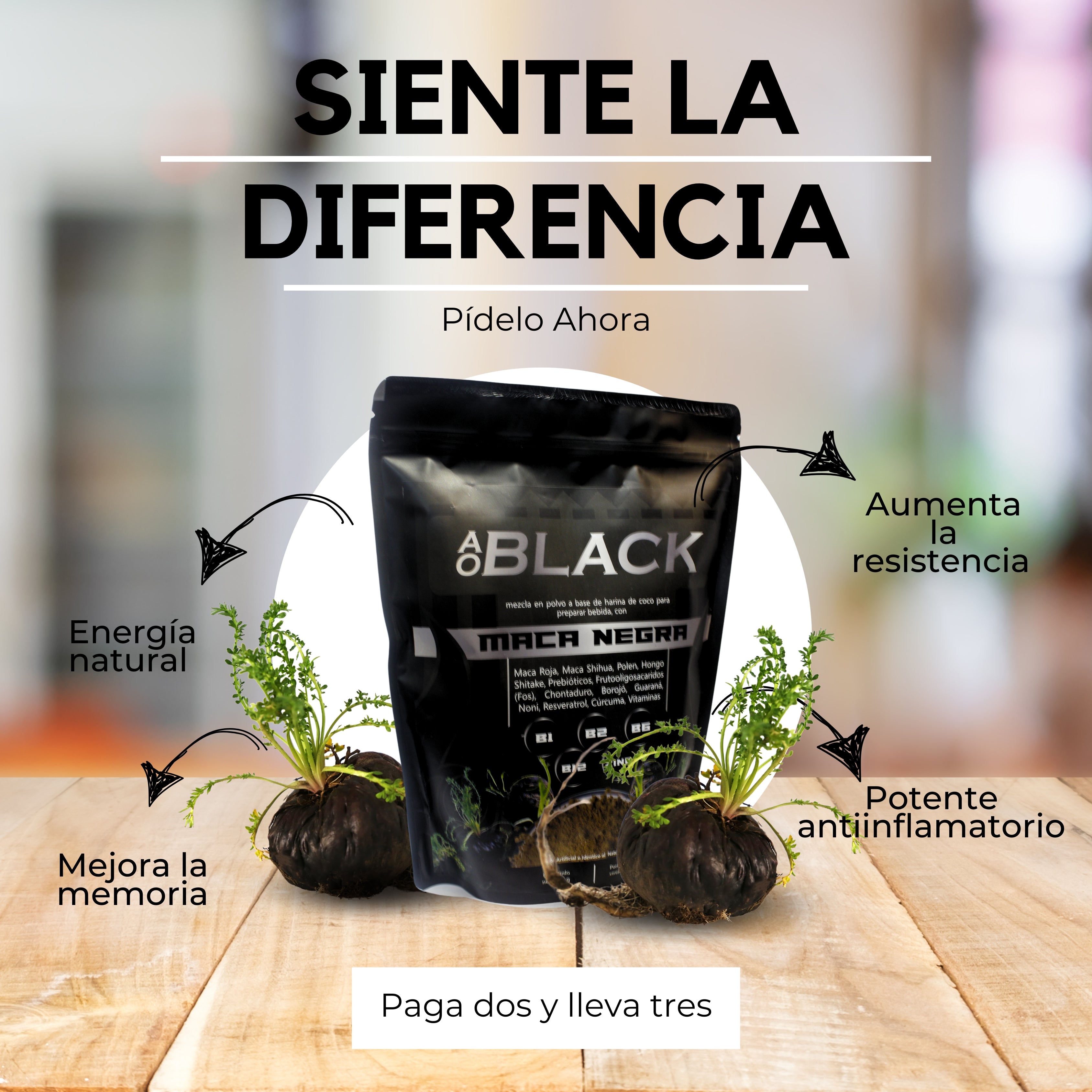 Maca Negra AO BLACK