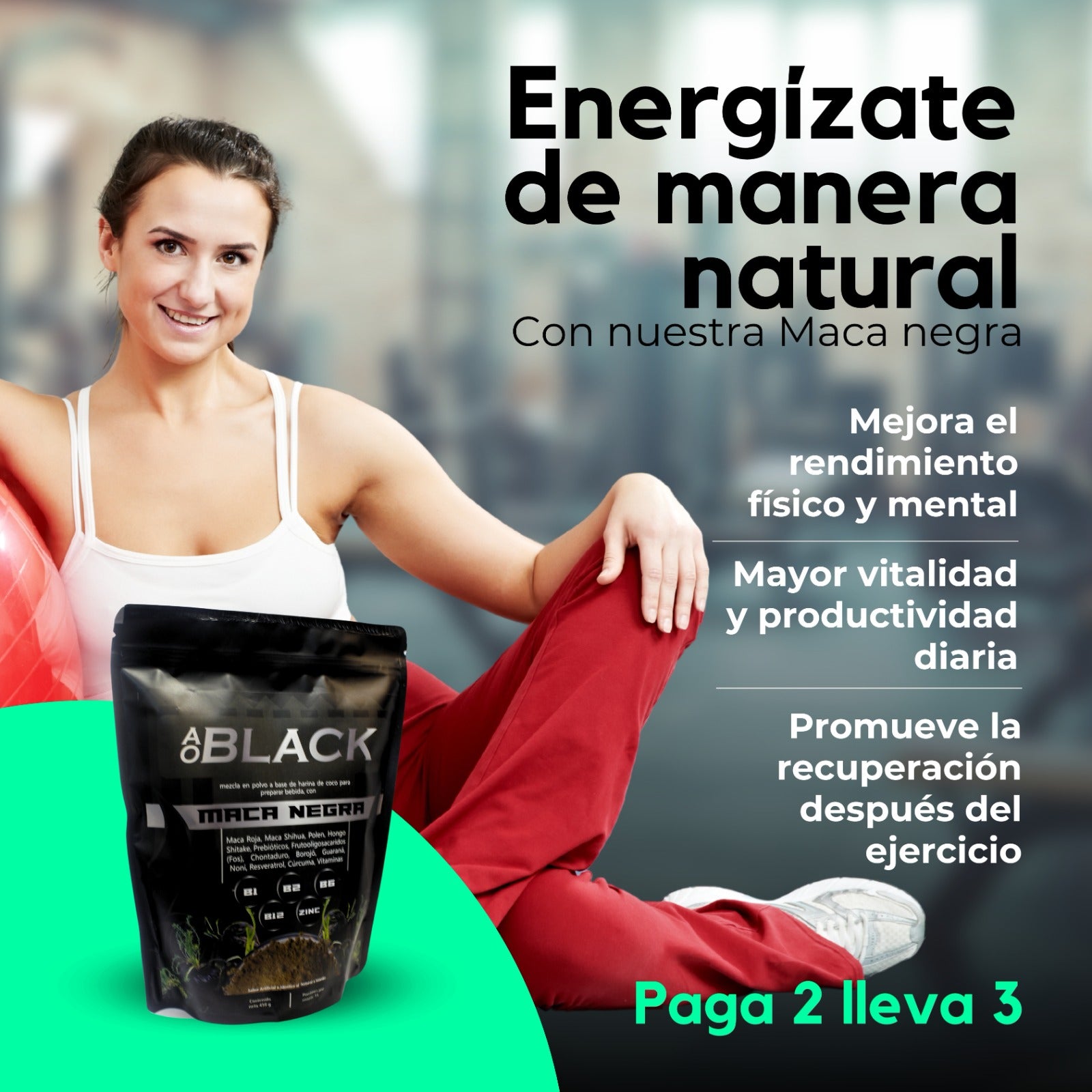 Maca Negra AO BLACK